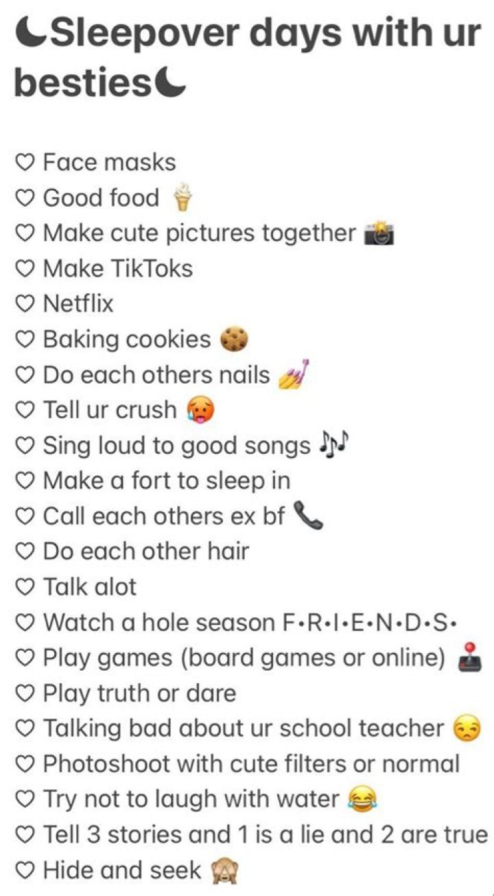 30 sleepover bonding questions to ask your besties