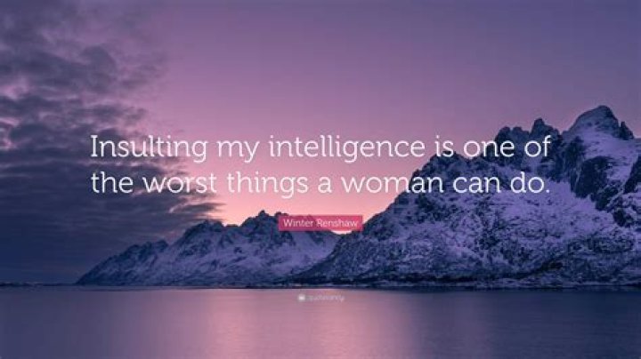37 Quotes About Insulting Intelligence