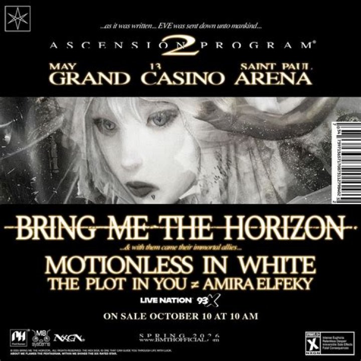 Bring Me The Horizon Announce Arena Tour