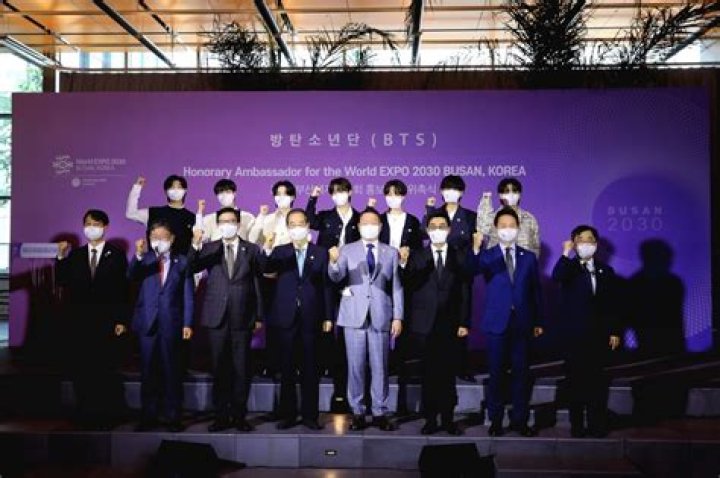 BTS Are The Official Ambassadors of 2030 World Expo Busan