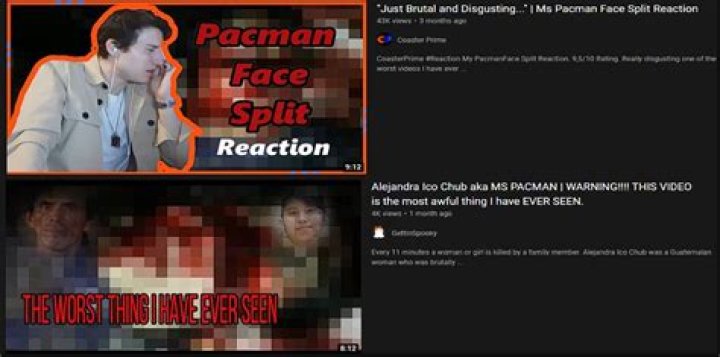 Face Cut to Half by Husband Video in Miss Pacman Murder Case Goes Viral On Reddit