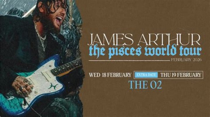 James Arthur's Album 'Back From The Edge' Goes Platinum In The UK