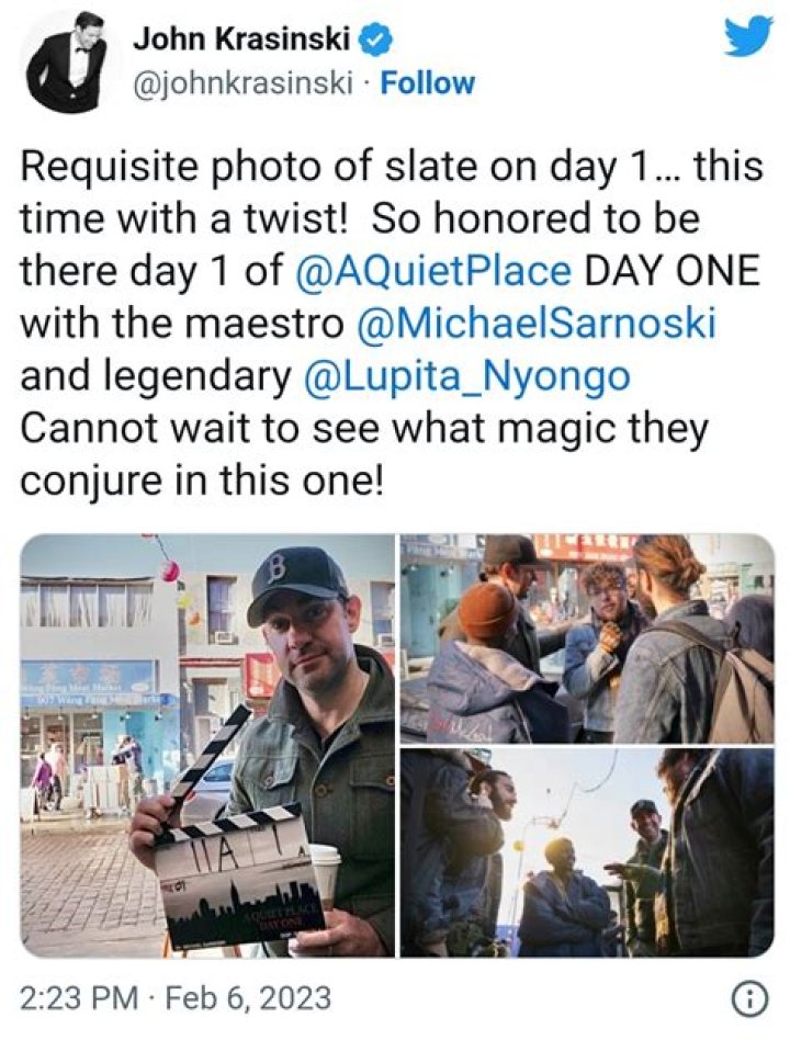 John Krasinski Confirms Release Date for "A Quiet Place 2"