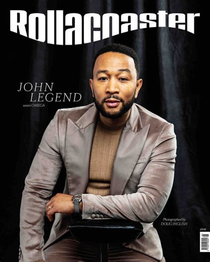 John Legend covers latest edition of Rollacoaster Magazine