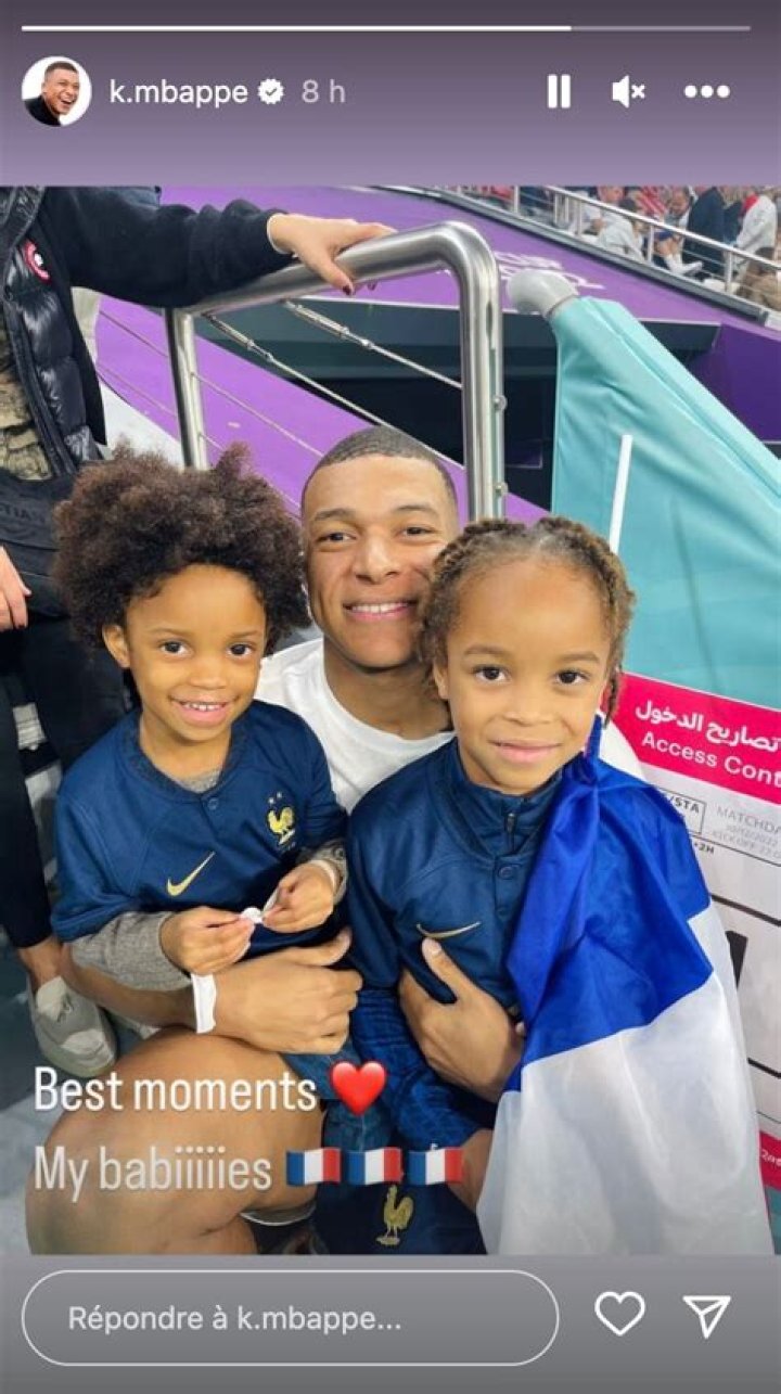 Kylian Mbappé Et Sa Fille