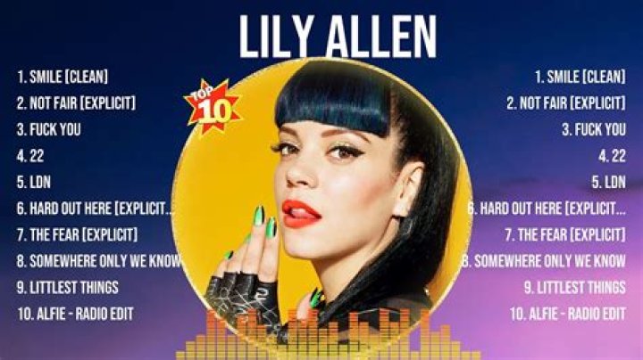 Listen to new Lily Allen songs for PAN movie