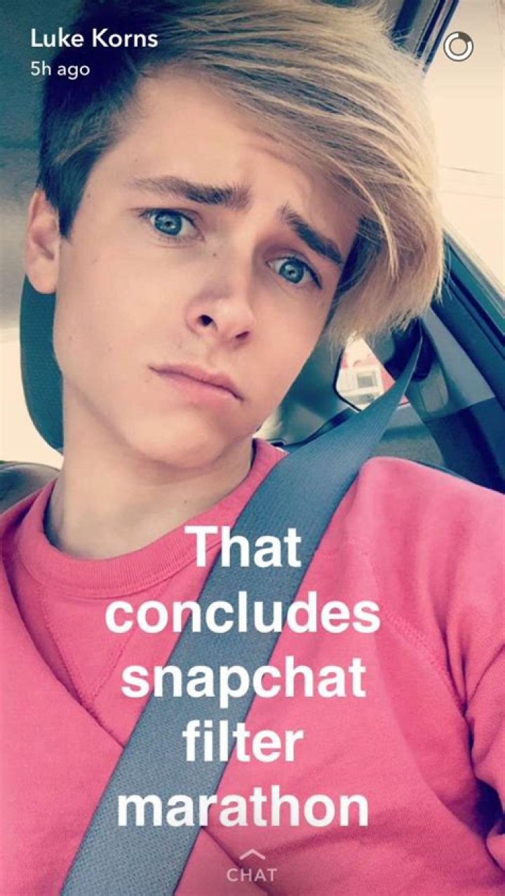 What is Luke Korns' Snapchat?