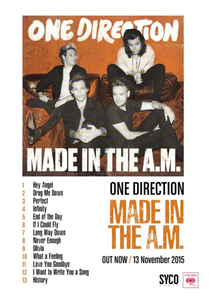 One Direction's Made In The A.M Released In UK!
