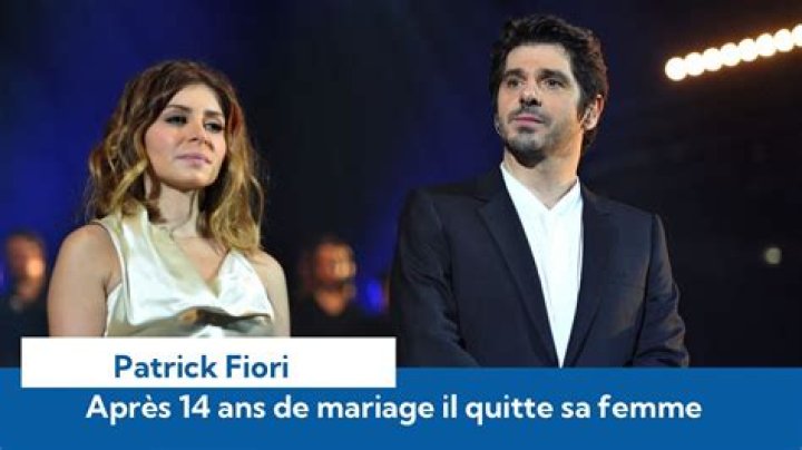 Patrick Fiori Divorce