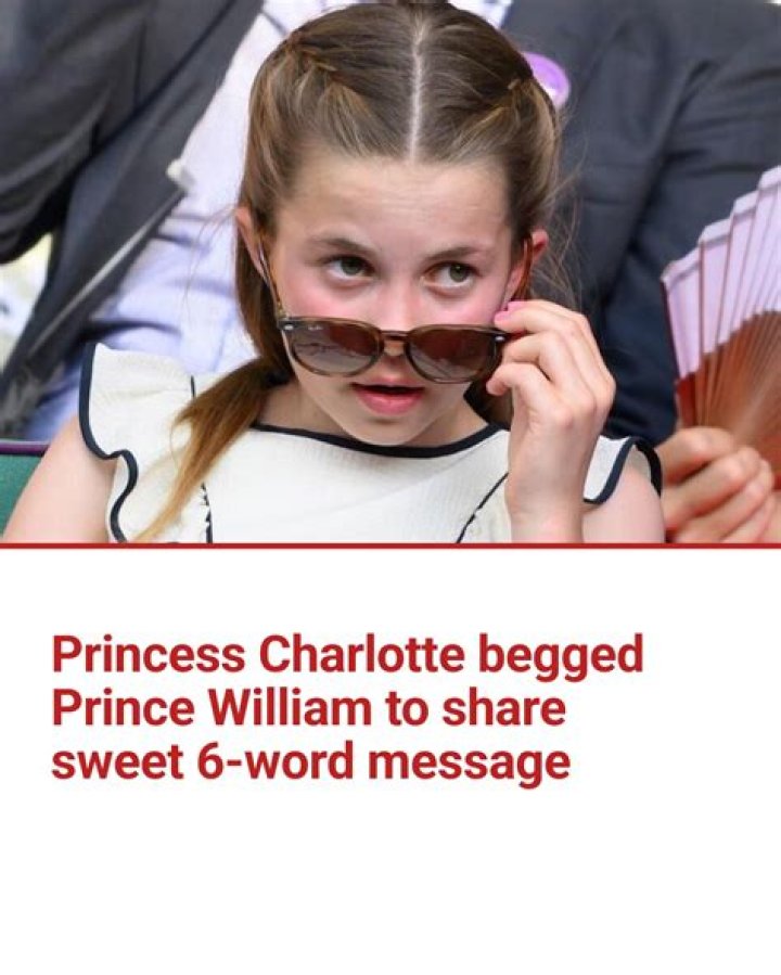 Princess Charlotte Says Her Very First Word