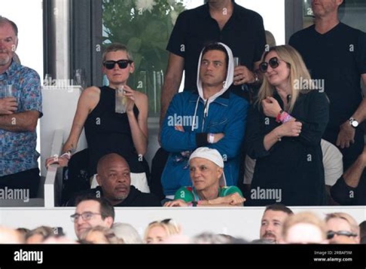 Rami Malek & Emma Corrin Watch Bruce Springsteen Perform in London