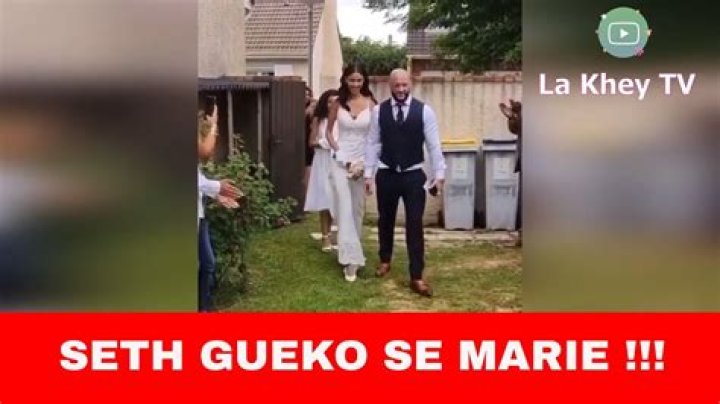 Seth Gueko Mariage