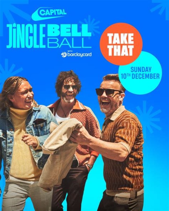 Take That, RAYE, & S Club all confirmed for Capital's Jingle Bell Ball with Barclaycard!