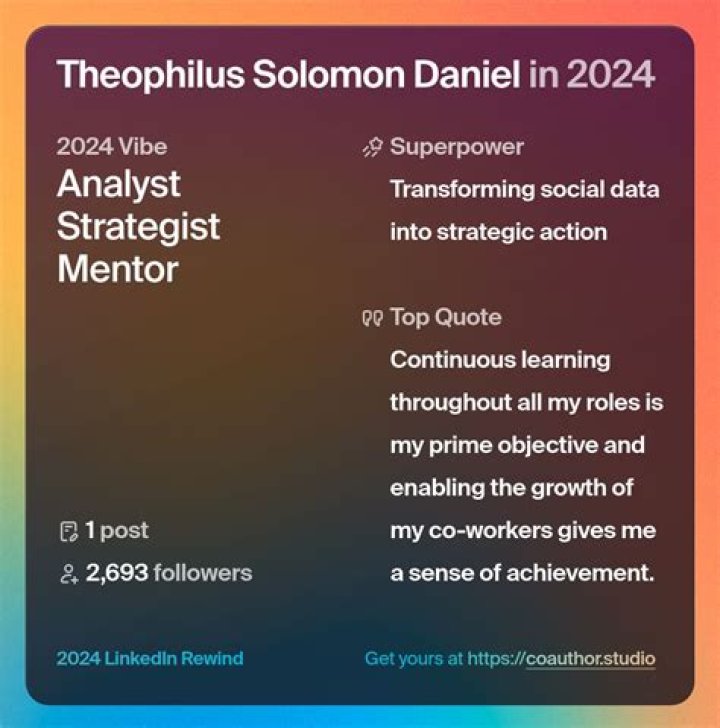 Theophilus Solomon - Net Worth, Age, Height, Birthday, Bio, Wiki!