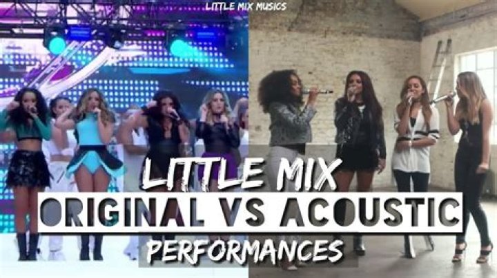 Top 5 Little Mix acoustic performances