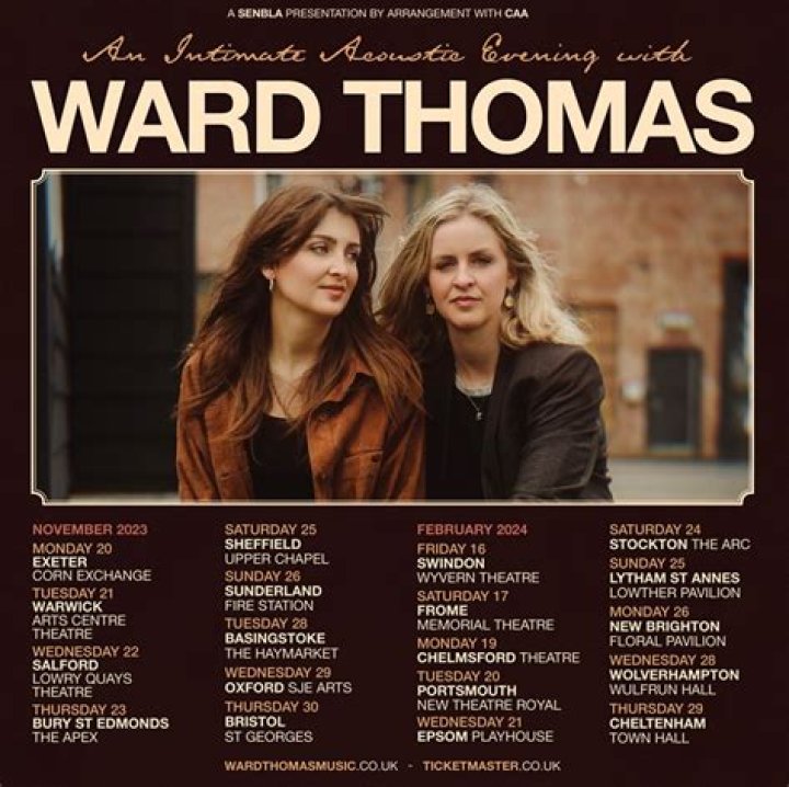 Ward Thomas Announce New Guildford Show