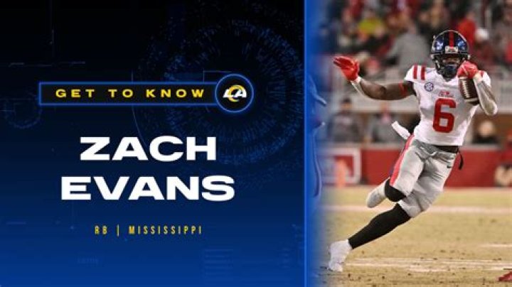Fame | Zach Evans (American football) net worth and salary income estimation Apr, 2024